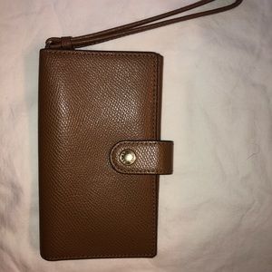 Brown coach wallet